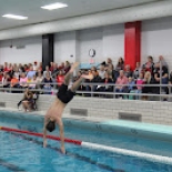 Student diving