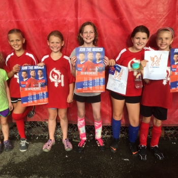 Young Highlander Soccer fans