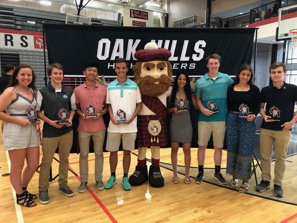 Spring Highlander Award Winners