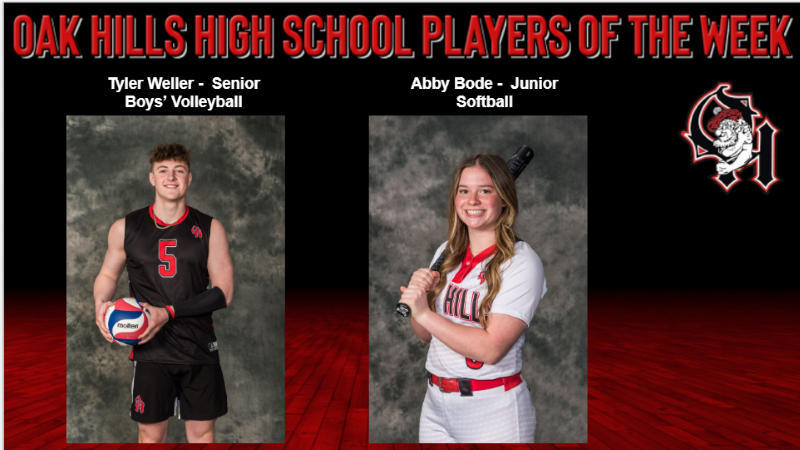 OHHS Athletes of the Week