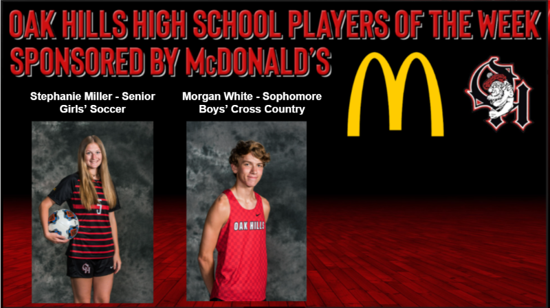 McDonald's Players of the Week, Stephanie Miller and Morgan White