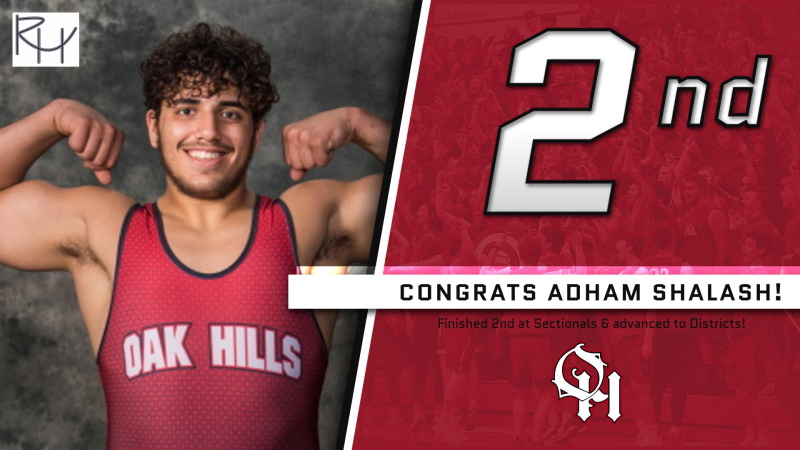 Adham Shalash Wrestling District 2021-22