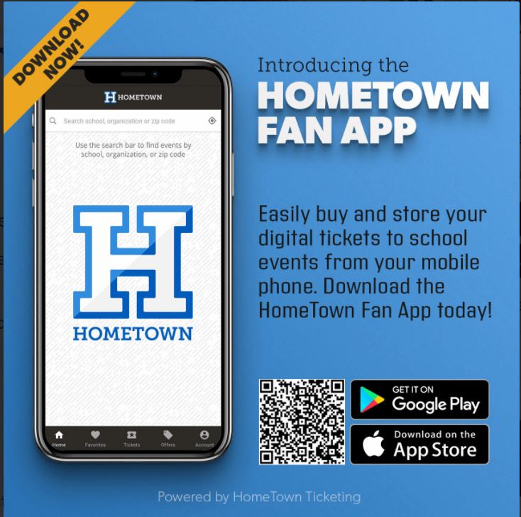 HomeTown Fan App Graphic