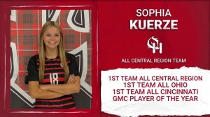 Sophia Kuerze, Girls Soccer, Named to All Central Region Team