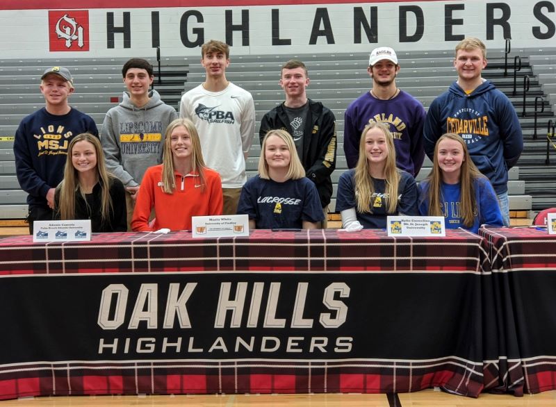OH Athletics Winter Signing Day 2.3.21