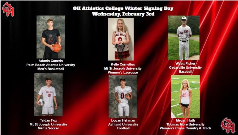 OH Winter Signing Day 2-3-21