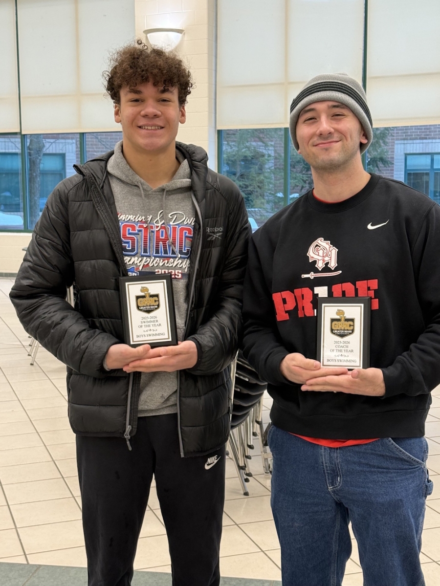 Sloan Male Swimmer of the Year - Ridner COY