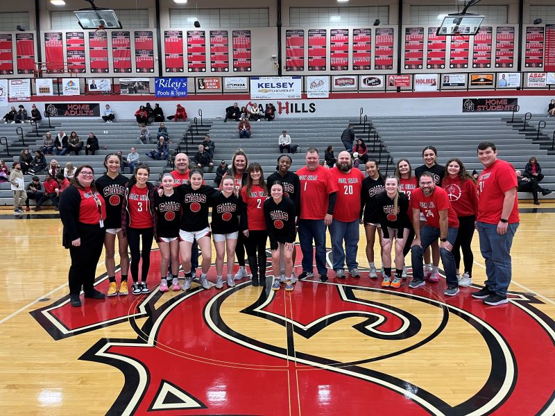 Girls Hoops Faculty Appreciation Night